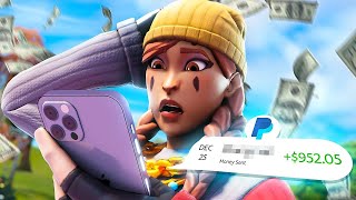 Fortnite WAGERS LIVE 550 NAE 1V12V23V3 BF or ZW epic wager token tokens [upl. by Faubert48]