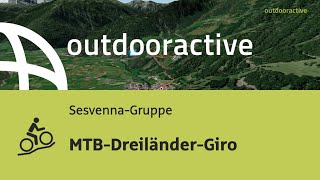 Mountainbike Tour in der SesvennaGruppe MTBDreiländerGiro [upl. by Letnohs]