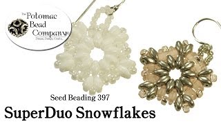 How to make SuperDuo Snowflakes [upl. by Dav900]