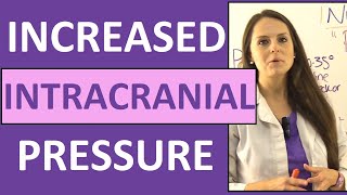 Increased Intracranial Pressure Nursing Pathophysiology NCLEX Symptoms Cerebral Perfusion Pressure [upl. by Luckett270]