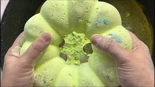 Crunchy Yellow Reform Water Crush  ASMR  Oddly Satisfying [upl. by Allenotna452]