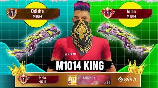 Finally M1014 Top 1 Done ✅Tarun M1014 King🚀Solo Rank Push Tips and tricks freefire [upl. by Stovall727]