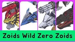 All Popular Zoids in Zoids Wild Zero [upl. by Sasha]