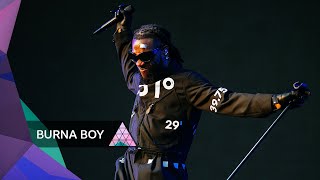 Burna Boy  Ye Glastonbury 2022 [upl. by Bordie396]