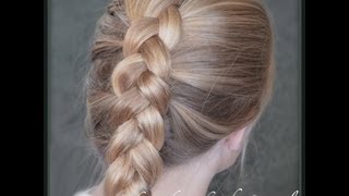 How to do a Dutch Braid or inside out french braid [upl. by Adlesirk]