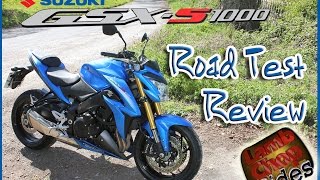 Suzuki GSXS1000  Test Ride and Review 60fps [upl. by Hoag]