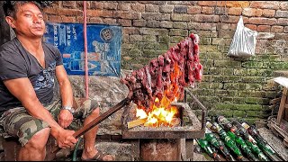 Bhaktapur Street Food 🇳🇵 BEST Nepali FOODS to Try in Bhaktapur NEPAL [upl. by Arin217]