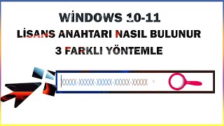 windows 1110 CMD ve powershell Komutları ile Lisans Anahtarı Nasıl Bulunur  3 Farklı Yöntemle [upl. by Michail821]