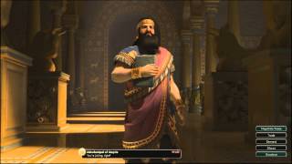 Civilization V OST  Ashurbanipal War Theme  Ancient Assyrian Chant [upl. by Eillib]