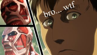 5 minutes of Bertholdt giving People the Side Eye 😒 AOT [upl. by Snah]