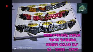 KOMPARASI FISIK amp TIPS TUNING UNTUK RISER GILLO ILF G1GT25GT27 [upl. by Neilson]