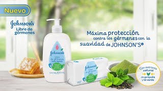 JOHNSON’S® Libre de Gérmenes máxima protección contra los gérmenes con la suavidad de JOHNSON’S® [upl. by Oiramej]