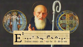 Exsultet omnium  Magnificat  feast of St Benedict July 11 [upl. by Bronnie750]