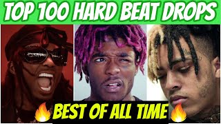 TOP 100 HARDEST Beat Drops in HipHop Of All Time [upl. by Alexio]