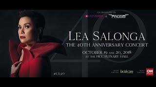 Lea Salonga  The 40th Anniversary Concert [upl. by Oram]