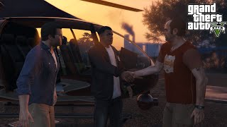 GTA 5 High Stakes Heist Threes Company Chaos [upl. by Nathaniel]