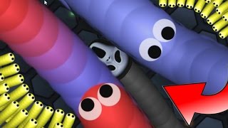 WORLD RECORD 6000000 MASS SLITHERIO HACK  New Mods Slitherio Invisible Scary Skin Gameplay [upl. by Candace]