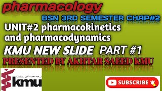 pharmacodynamics pharmacology bsc nursing 3rdsemesterbsnbsnursing pharmacodynamics [upl. by Notnek]