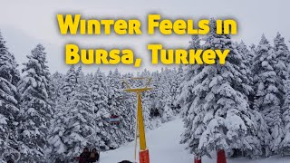 Winter Feels in Bursa Turkey [upl. by Aihsad]