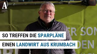 Demos gegen Ampelregierung Warum Bauer Michael Wiedemann dabei ist [upl. by Farrow]