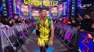 Grayson Waller Entrance  WWE RAW February 26 2024 [upl. by Itra]