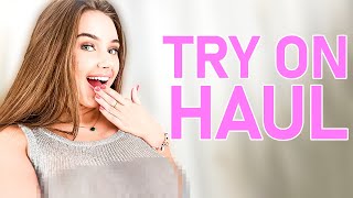 4K TRY ON HAUL  GET READY WITH ME IN SHEER TOP  NO BRA CHALLENGE [upl. by Perdita210]