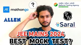 Best Online Mock Tests JEE Mains 2024  3 Months Roadmap  99ile ✅️ [upl. by Selimah]