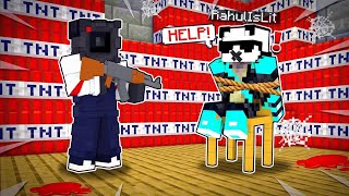 😱 My Friend Has Been Kidnapped by Cameraman in Minecraft [upl. by Aizan]