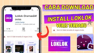 Cara Install Download Aplikasi Loklok Versi Terbaru [upl. by Anigal855]