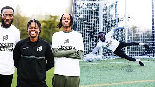 WHICH UK RAPPER IS THE BEST AT FOOTBALL 👀 Ft LIL MACKS [upl. by Rossner537]