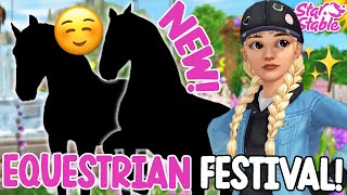 10 NEW HORSES DRESSAGE SHOWJUMPING ADDED amp MORE STAR STABLE EQUESTRIAN FESTIVAL 2024 [upl. by Herm]