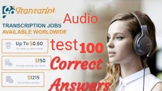 go transcript audio test answers 100 correct [upl. by Billye695]