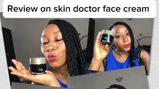 REVIEW ON SKIN DOCTOR GLUTA GLOW FACE CREAM A MUST WATCH BEFORE PURCHASING… [upl. by Inalak895]