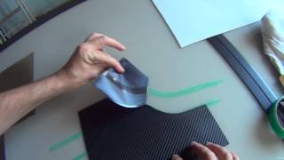 Vidéo Tutoriel DECOUPE SANS CUTTER  Autocollant Elite Carbone 3D Covering Tuning auto moto sticker [upl. by Panayiotis172]