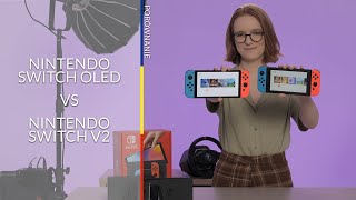 Nintendo Switch OLED vs Nintendo Switch v2 – porównanie – RTV EURO AGD [upl. by Assehc838]