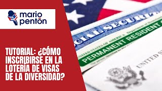 Tutorial ¿Cómo participar en la Lotería de Visas de la Diversidad 2024 [upl. by Kred]