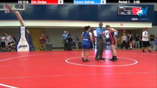 69 KG R1  Erin Clodgo Sunkist Kids vs Yvonne Galindo OKCU Gator [upl. by Landsman31]