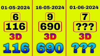 Thai Lottery 3UP 3D 162024 [upl. by Robena129]