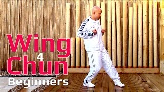 Wing chun for beginners lesson 2 basic leg exercise with twist [upl. by Halilak]