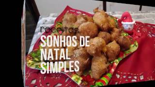 Sonhos de Natal simples [upl. by Akisej]