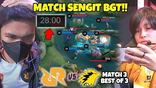 MATCH SENGIT PAPAN ATAS INI THE REAL MATCH 2 TIM INI KUAT BANGET  RRQ VS ONIC MATCH 3 [upl. by Schultz]