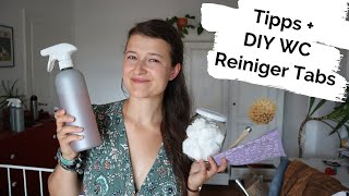 10 Tipps  plastikfrei amp ökologisch putzen  DIY WC Reiniger Tabs [upl. by Andromada]