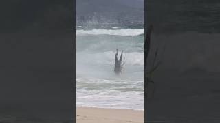 Crazy Kitesurfing FAIL ☠️😱 [upl. by Ynnek]