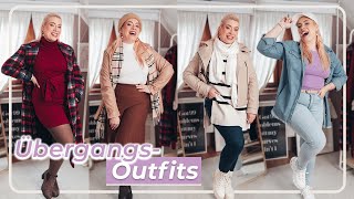 Übergangsoutfits 🌺 4 Outfits für den Frühling mit Trenchcoat Jeans amp Farbe [upl. by Ahseral]