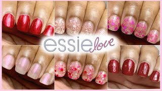 Essie Valentines Day 2019  Live Swatch amp Review [upl. by Ophelie]