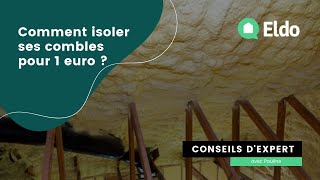 👍 Comment isoler ses combles pour 1 euro [upl. by Knitter]