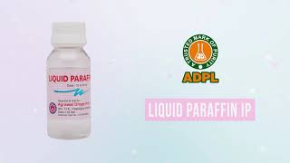 Liquid Paraffin IP  Benefits of Liquid Paraffin  Heavy Liquid Paraffin IP  Constipation  ADPL [upl. by Soirtemed221]