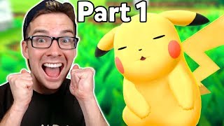 Pokemon Lets Go Pikachu — NEW Game Start — Lets Play Gameplay Walkthrough — Part 1 [upl. by Tlihcox]