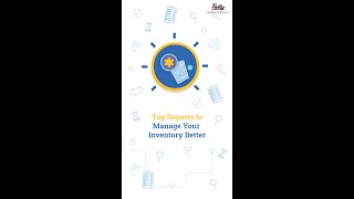 Top Reports to Manage Your Inventory Better  Tally Business Bites [upl. by Ehcrop29]