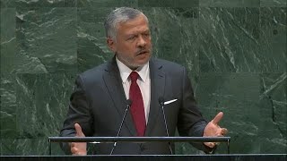 🇯🇴 Jordan  King Addresses General Debate 74th Session [upl. by Asoj797]